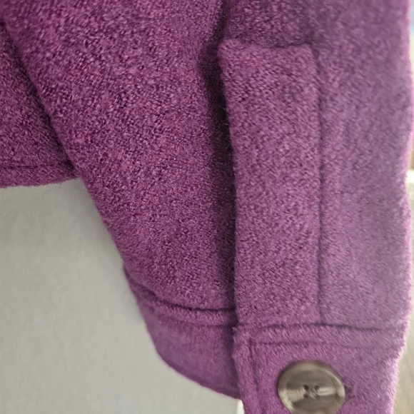 Joie Vibrant Purple Utility Jacket - Picture 8 of 8